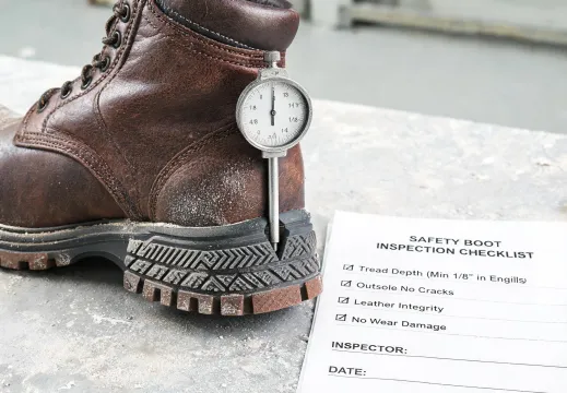 HAIX boot outsole and tread review
