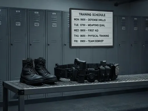 Law enforcement duty boot program